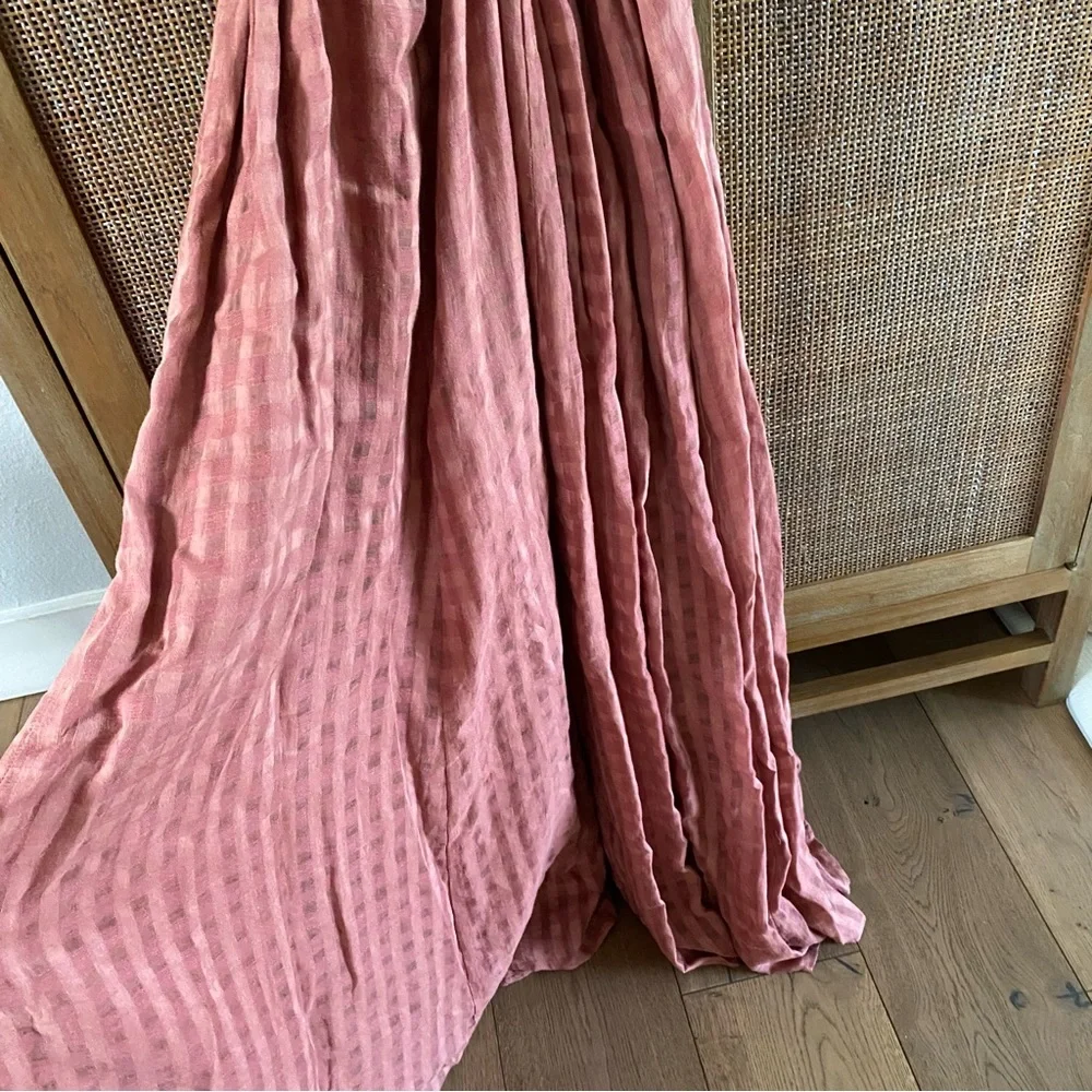 Cult Gaia Pink Halter Maxi Dress - Picture 4 of 8